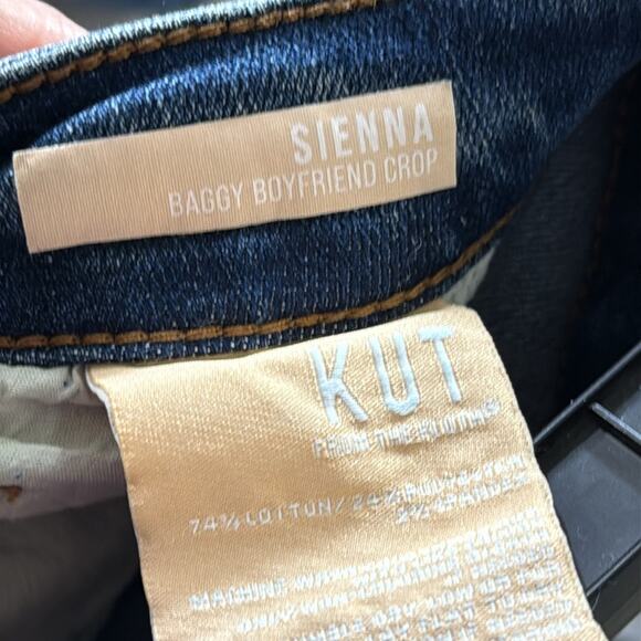 Kut from the kloth baggy boyfriend jeans size 4 - Picture 8 of 9
